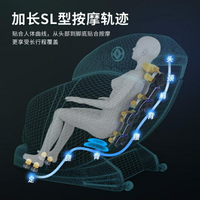 凱恩電動新款按摩椅家用8d全自動太空豪華艙全身多功能小型老人器JD 曼慕