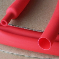 【優選百貨】8mm 1米價 紅色優質絕緣熱縮管 穩定材質 電路電線模型 1KV[DIY]