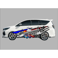 Striping Decal Sticker Thailook Innova Rebon Avanza Decal Stiker Mobil Pajero Sport
