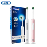 Oral-B Pro1 Max 3D Smart Electric Toothbrush Recharge Oral-B Replace Toothbrush Head Nozzles Timer Brush Pressure Sensor 3 Modes
