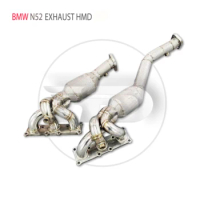 HMD Exhaust System High Flow Performance Downpipe for BMW X1 25i 28i N52 Engine 3.0L Car Accessories With Catalytic