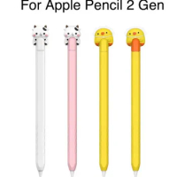 For Funda Apple Pencil 2 Case Duotone Soft Silicone Protective Cover 2nd Generation iPad Pencil Skin For Apple Pencil Case