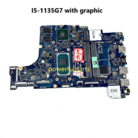 For Dell Inspiron 3501 Motherboard 0MF26F GDI5A LA-K033P I5-1135G7 Cpu With Graphic On-Board Working Good