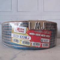 KABEL MONSTER / KABEL TRANSPARANT 2x50 METERAN ROLL - METERAN
