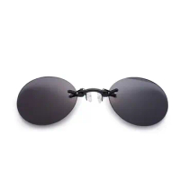 Sunglasses Personalized Car Portable Frameless Pince Retro Clip For Polarized Clip Oakley Sunglasses For Men Sun Glasses Woman