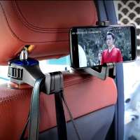 [Promo] Car Hook 2in1 Kuat Kokoh Hingga 10KG Dapat Berfungsi Sebagai Holder HP
