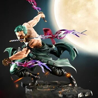 One Piece Figure Three Thousand Worlds Zoro Special Effect Edition Fire Fist Luffy Ace Shan Ji Sabo Model Gift Ornament