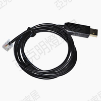 FTDI USB轉RJ11 6P4C COPLEY STEPNET驅動器 RS232調試線 通訊線【亞德機械五金家居】