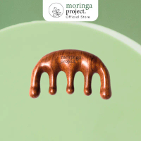 Moringa Project Wooden Hair Scalp Brush Massager ไม้นวดหัวใช้คู่กับน้ำมันบำรุงผม คําแนะนําผลิตภัณฑ์ใ