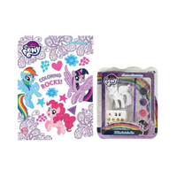 MY LITTLE PONY COLORING ROCKS! + Twilight Sparkle 3D DIY Paint Set