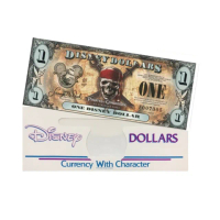 【耀典真品】2011 年 “神鬼奇航” 迪士尼美元(鈔票)