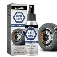 Car Rust Remover Rust Remover Spray Rust Converter Metal Cleaner Multipurpose Rust Remover For Metal Dissolve Rust On Metal Car