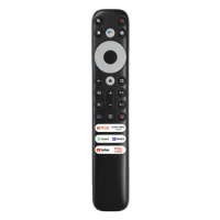 New Original RC902V FMR1 For TCL Smart TV Voice Remote Control 50P725G 55C728 C835 C635 65X925 iFFALCON 75H720 w/ Silicone Case