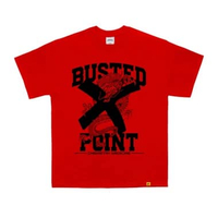 Chemistry Straight - T-Shirt Oversize - Busted Point Red L