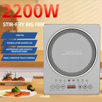 2200W Commercial Induction Cooker Household Multi-Functional Energy Saving Induction Cooker