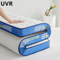 UVR Latex Mattress Student Dormitory Thickened Tatami High Rebound Memory Foam Filling Home Hotel Double Mattress Full Size