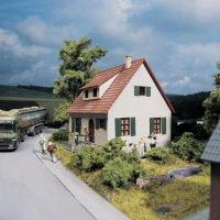 1:87 HO Scale Train Model Building Dwellings Model Scenery Landscape Assemblely
