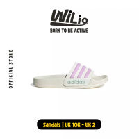 ADIDAS ADIDAS Adilette Shower Slides K JP5784 - Sandal Anak (Putih)