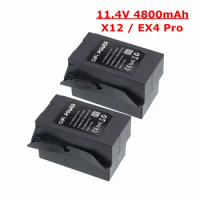 11.4V 4800mAh Battery For C-FLY Cfly Faith Drone Battery for JJRC X12 / EX4 Pro RC Quadcopter Spare Parts Accessories