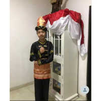 Baju Pahlawan Aceh/Baju Teuku Umar Dewasa/Baju Adat Aceh Dewasa Terlaris
