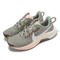 【NIKE 耐吉】越野跑鞋 Wmns Reactx Pegasus Trail 5 女鞋 綠粉 緩衝 抓地 運動鞋(DV3865-300)