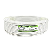 สายไฟ รุ่น VAF2X1.5 SQMM ขนาด 100 เมตร. สีขาว