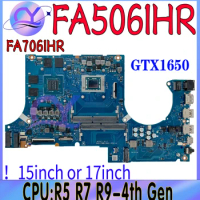 FA506IHR Motherboard For ASUS A15 FA506 FA506IH FX506IHRB TUF506IHR FA506IC FA506ICB DA0NJIMB8C0 Mainboard With R5 R7 R9-4th V4G