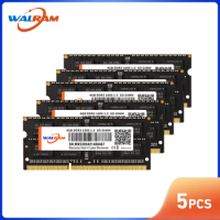 5pcsWALRAM DDR3L RAM 4GB 8GB PC3L10600 12800 Notebook Memory Memoria ram DDR3L 1333MHz 1600MHz Laptop Memory for Intel AMD 1.35v