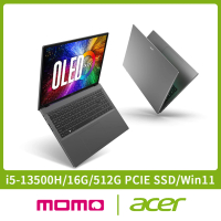 Acer 宏碁 16吋i5輕薄效能OLED筆電(Swift Go/EVO/SFG16-71-55WZ/i5-13500H/16G/512G/W11)