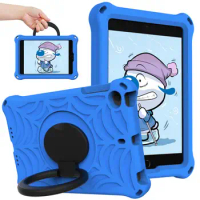 For IPad Mini 6 2021 Case Kids EVA Protective Cover for IPad Mini 2 3 4 5 Cartoon Shock Proof Hand-held Stand Tablet Cases Funda