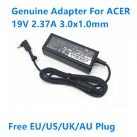 Genuine 19V 2.37A 45W 3.0x1.0mm ADP-45HE B PA-1450-26 A13-045N2A AC Adapter For ACER Aspire SWIFT 1 SF113 R7 S7 Laptop Charger