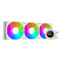 【ID-COOLING】SL360 XE WHITE 一體式水冷 CPU散熱器(白色/水冷散熱器)
