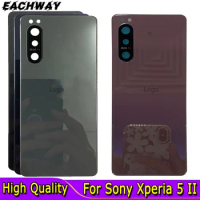 Back Cover For Sony Xperia 5 ii Battery Cover Rear Door Housing Back Case Replaced Phone For SONY X5 ii Xperia5II Battery Cover