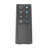 Replacement Remote Control for Dyson AM10 Humidifier Fan Air Purifier Fan Black