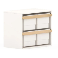 Boori Tidy 兒童玩具收納櫃 118L 白色