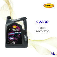 [Fully Synthetic 5W-30 Engine Oil] GRANTT STELLAR 8000 SAE 5W-30