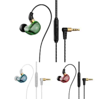 In Ear Monitor Headphones Wired Monitor In-Ear Headphones With Deep Bass Portable In-Ear Wired Earphones Wired In-Ear Headphones