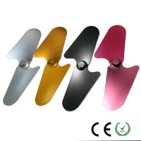 Eco Stove Fan For Heat Powered Accessories 2 Blades Aluminum Alloy Diameter 200