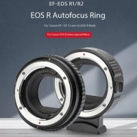 SNIPIZ EF-EOSR Adapter Ring For Canon EF/EFS Lens To Canon RF Mount port EOSR5/R6/RP/R8/R50/R10 Micro Single Camera Adapter Ring