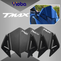 FOR YAMAHA Windshield Wind Deflector TMAX 530 2017 2018 2019 T-MAX 560 2020 2021 Motorcycle TMX 530 560 Windscreen Fly Screen