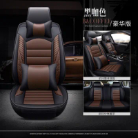 Black Leather Car Seat Covers For Honda Civic 2006 2011 Accord 2003 2007 Crv 2008 Vezel Fit Jazz Stepwgn Shuttle Accessories
