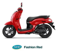 Honda Scoopy Non Smartkey Bandung Fashion Red