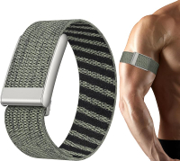 omee Nylon Sport Band Compatible with Whoop 5.0 Bicep Bands One Peak and Life Breathable Nylon Adjus