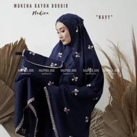 [P R O M O]KATUN RAYON PREMIUM | Mukena dewasa Natasha | Mukena dewasa Melati Berkualitas XL navi