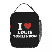 I Love Louis Tomlinsons Thermal Insulated Lunch Bag for School Portable Food Bag Cooler Thermal Food Box