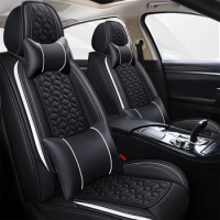 Front+Rear Car Seat Cover for Honda Legend Accord Insight Ridgeline Crosstour Jazz HR-V Concept-V Clarity CRV Vezel Urban