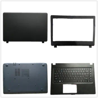 Laptop Keyboard LCD Top Back Cover Upper Case Shell Bottom Case For ACER For Swift SF514-51 Black US