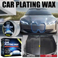 1 Set Practical Car Wax Non-greasy High-performance Coating Wax Glossy Layer Covering Paint Surface 