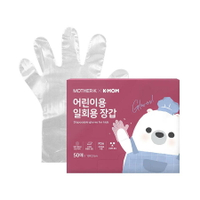 【韓國 MOTHER-K】K-MOM 寶貝拋棄式手套 (50入)