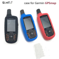Generic Sunili Garmin GPSMAP 62 62S 62SC 64 64S 64SC Silicone Case Protecter cover with quality screen protector and clear tool